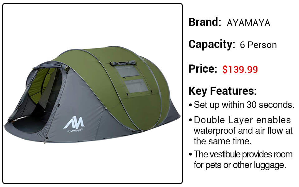 Ayamaya Adobe Pop Up Tent