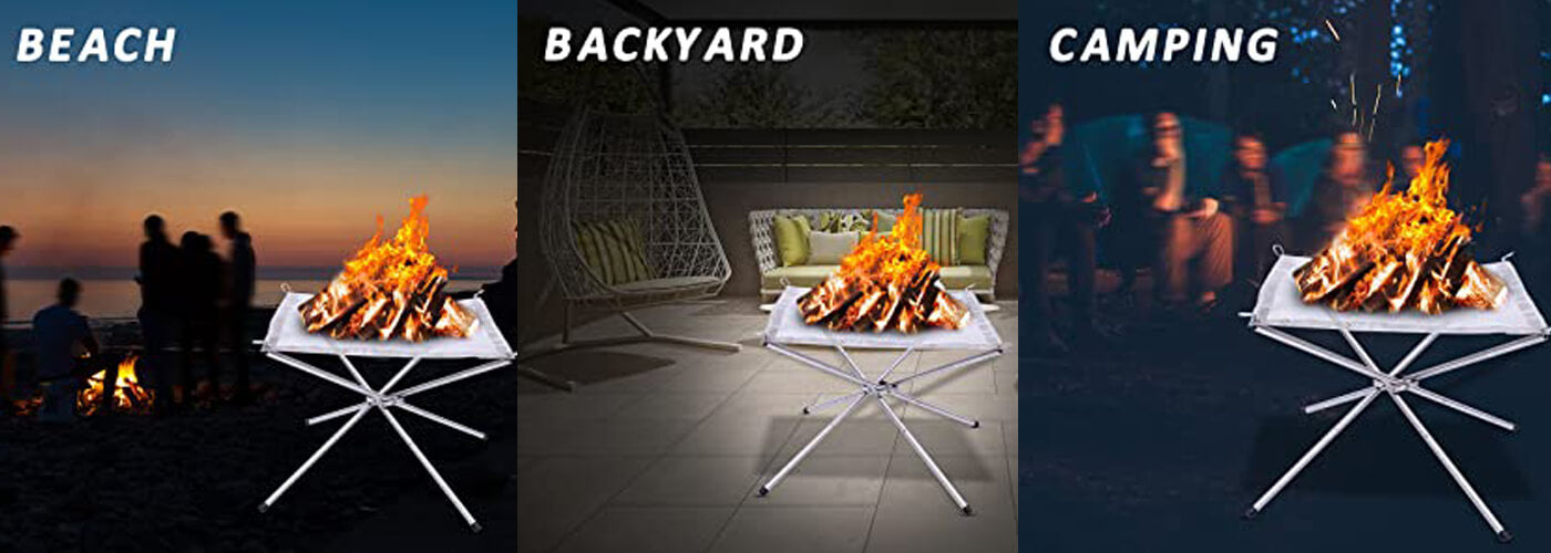 Portable Stainless Steel Fire Pit