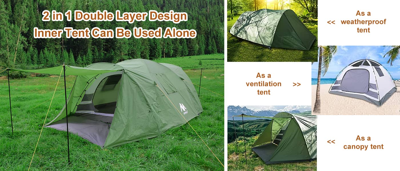 ayamaya family tent for 4 6 8 person