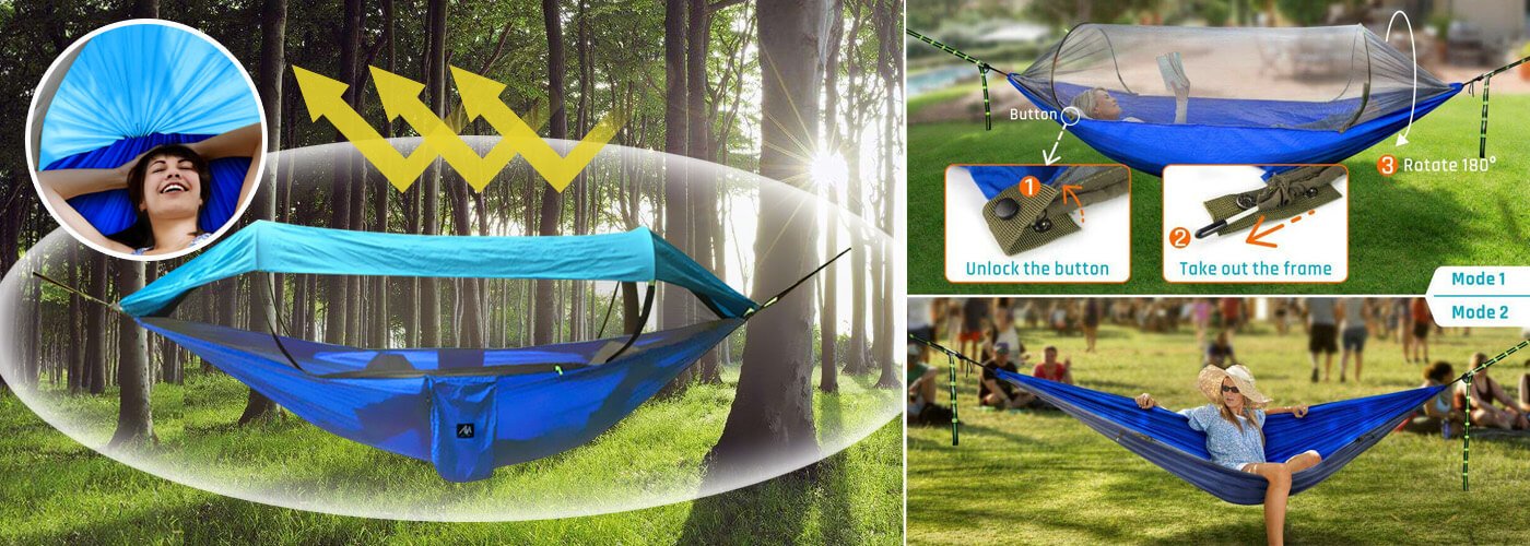 hammock with mosquito net