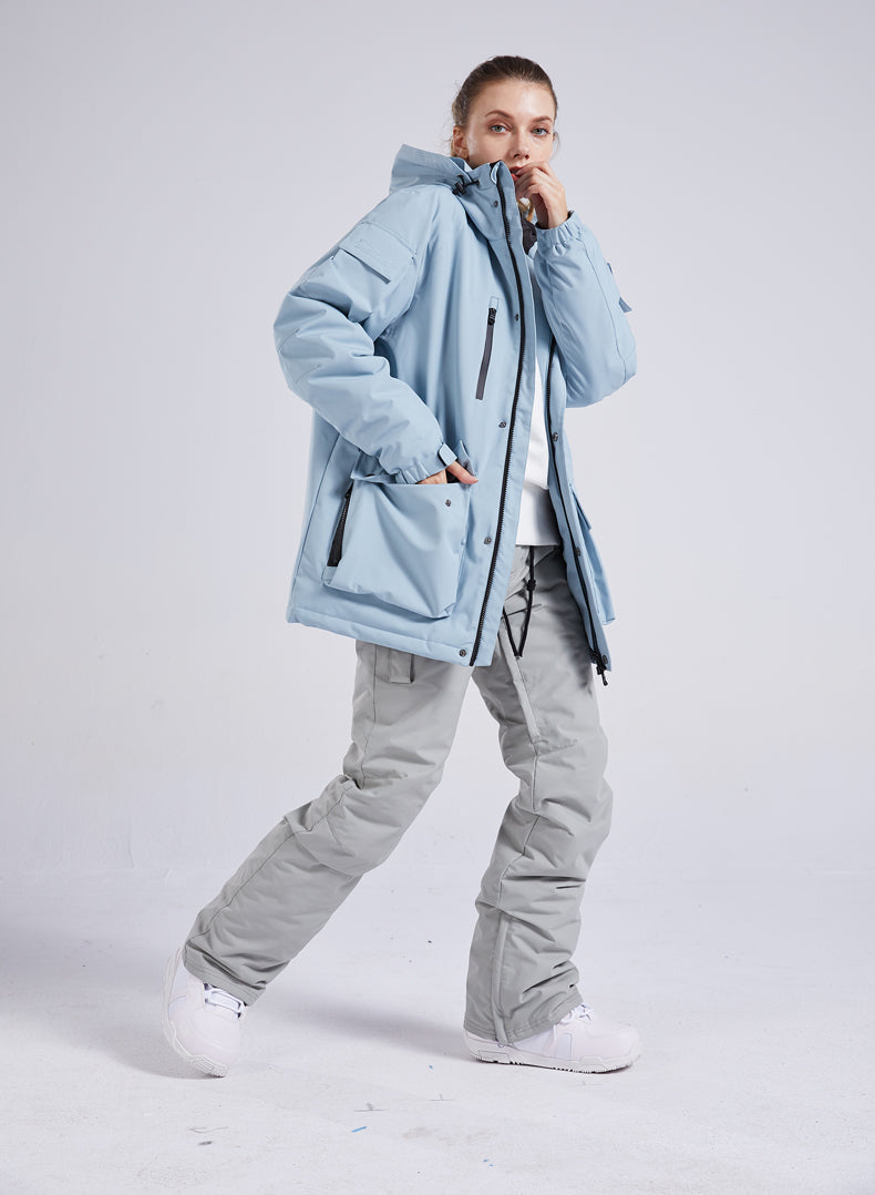 Damen-Snowboardjacke „Blue Magic Winter Cold“