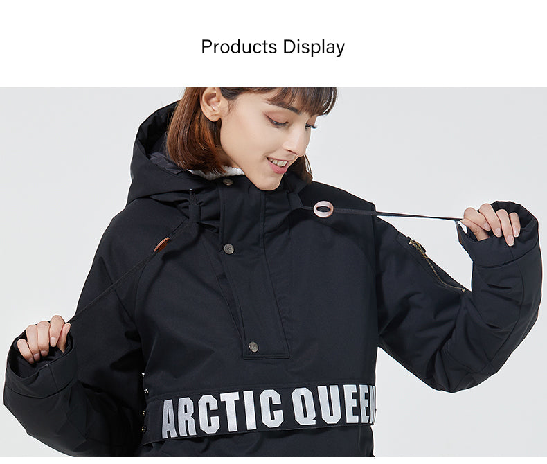 Women's Arctic Queen Volta Outdoor Snowboard Hoodie