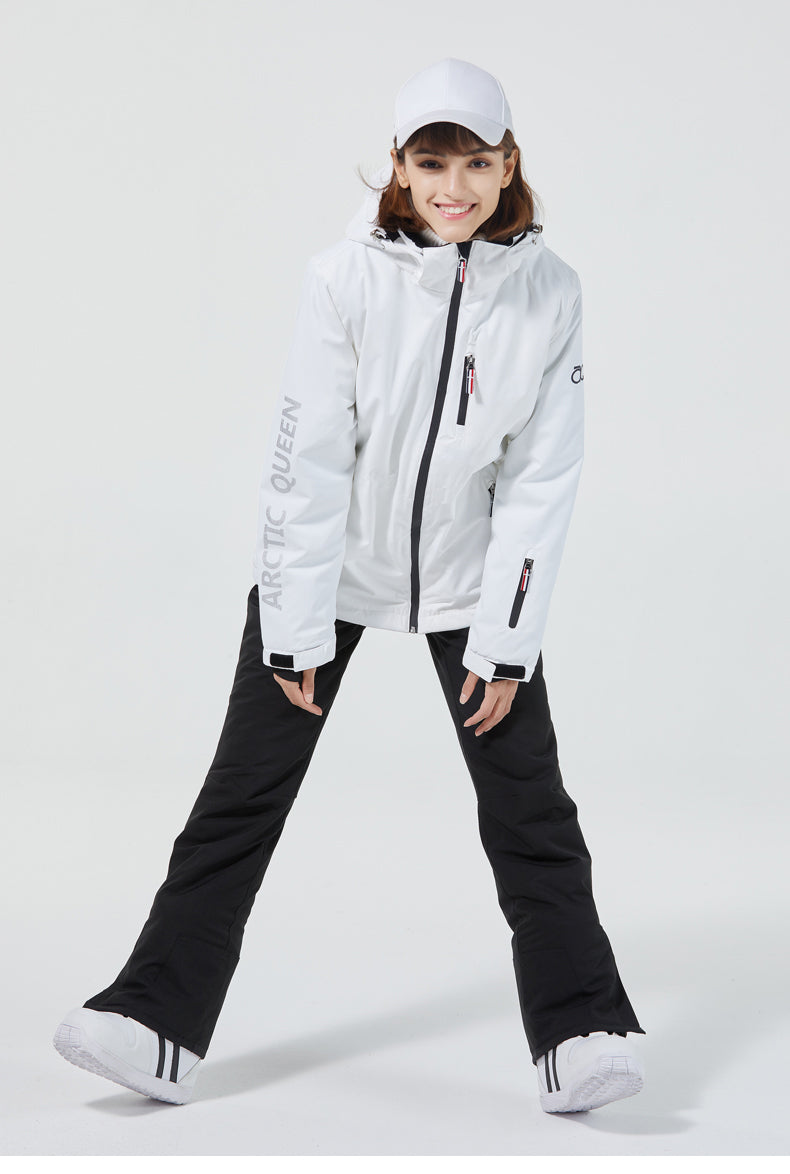 Women's Arctic Queen Alpine Speed Insulated Hooded Ski Jacket