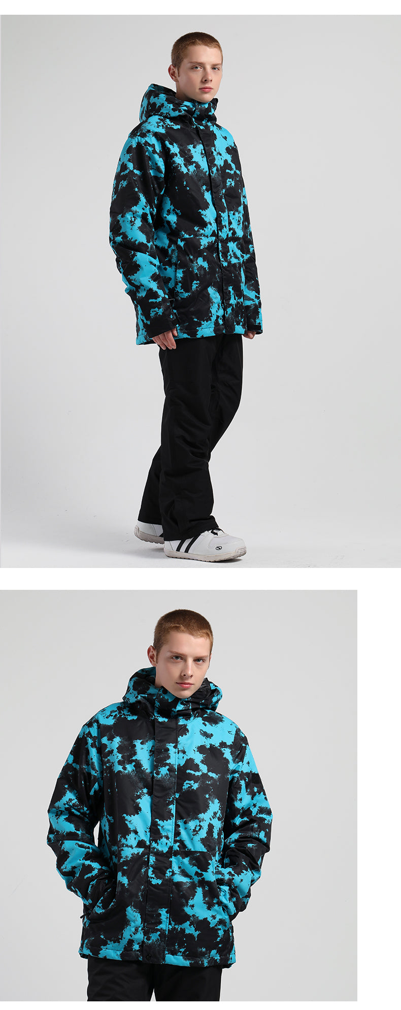 Men's SMN Bring On The Snow Freestyle Winter Ski Snowboard Jacket