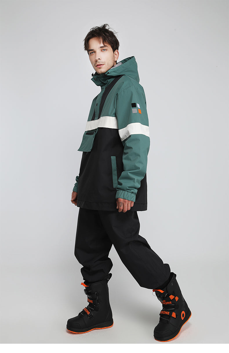 Men's Unisex Cosone Winter Fell Outdoor Snowsuits Jacket & Pants Set