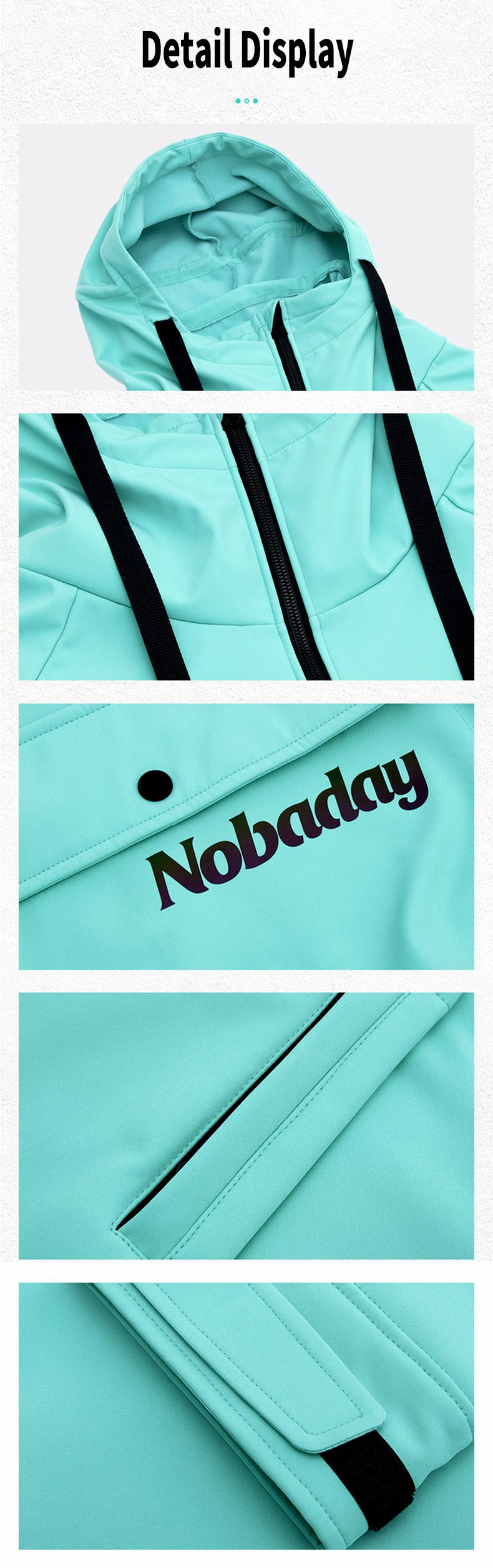 Chaqueta de snowboard tipo anorak Nobaday Mountain Warrior