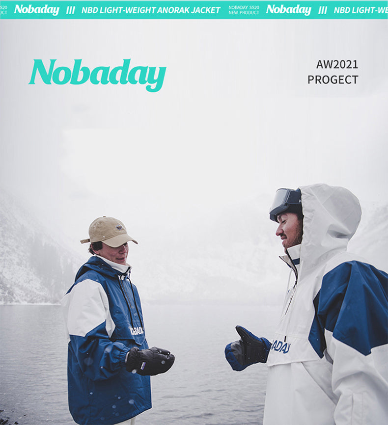 Men's Unisex Nobaday X-Sumer Star-S Anorak Snow Jacket