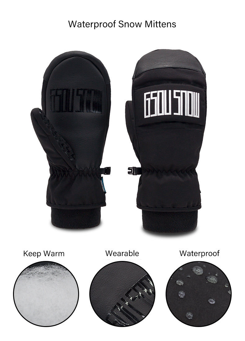 Women's Gsou Snow Winter Discover All Weather Snow Mittens
