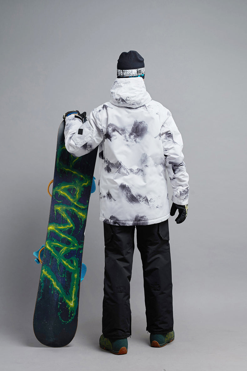 Herren Gsou Snow 15k Outdoor Creation Snowboardjacke