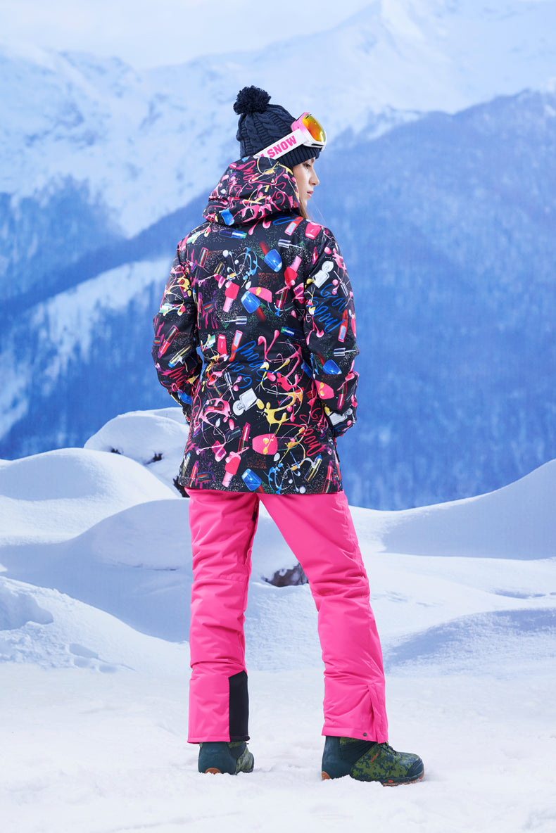 Women's Gsou Snow 10k Xmas Perfume Snowboard Jacket