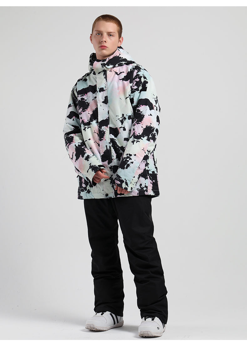 Men's SMN Winter Urban Practical Freestyle Ski Snowboard Jacket