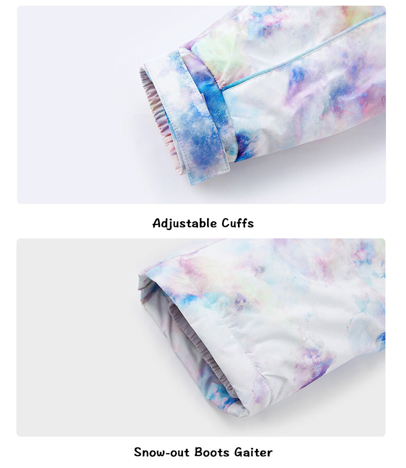 Girls Searipe One Piece Stylish Ski Suits Winter Jumpsuit Snowsuits