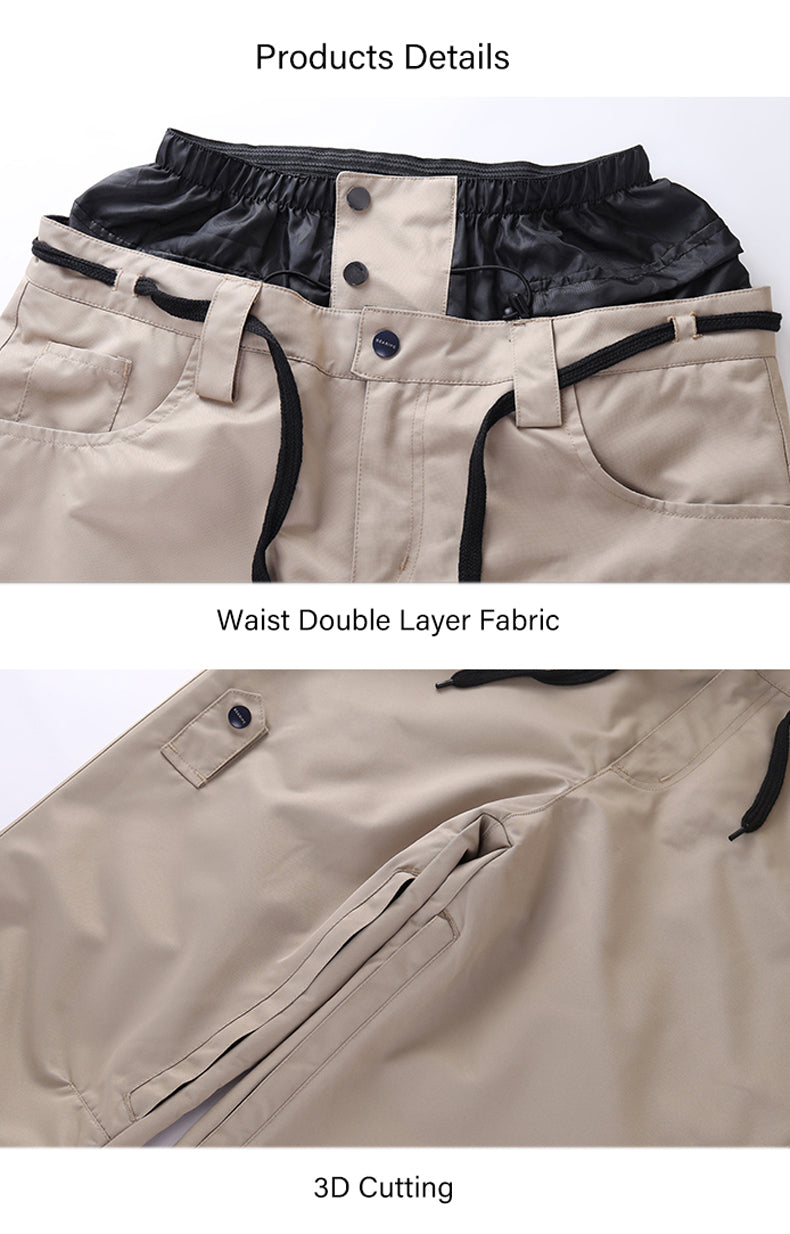 Men's Unisex Searipe Nadia Winter Stylish Outdoor Snowboard Pants