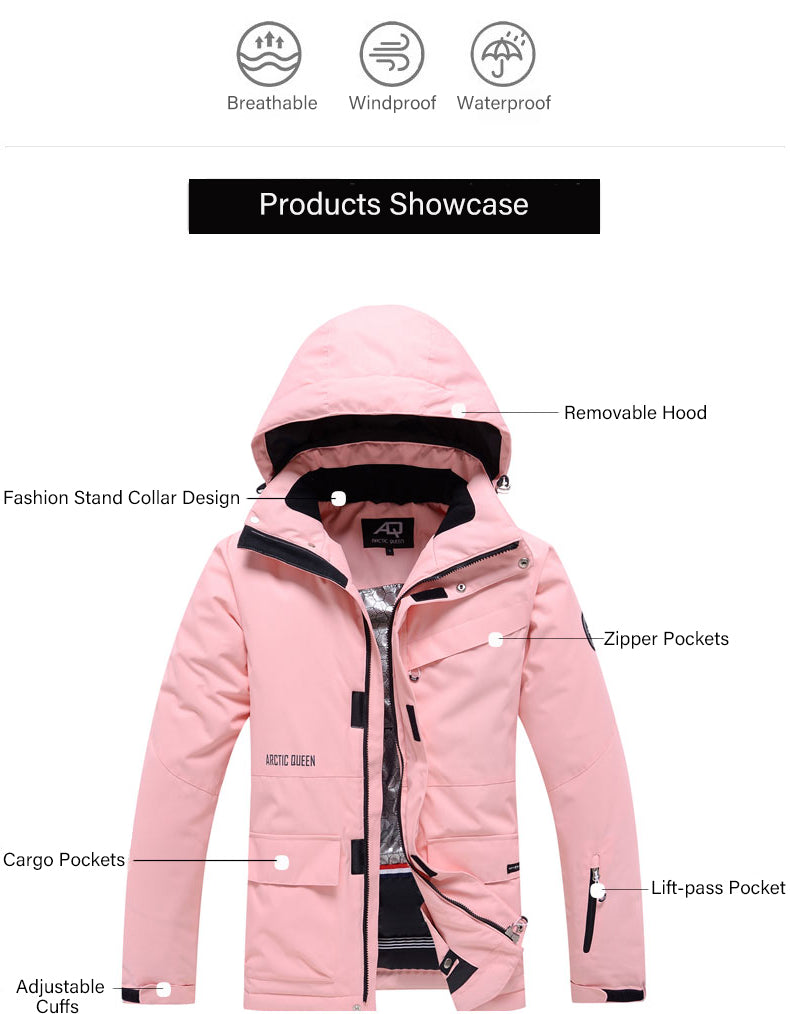 Women's Arctic Queen Komorebi Outdoor Snow Jackets