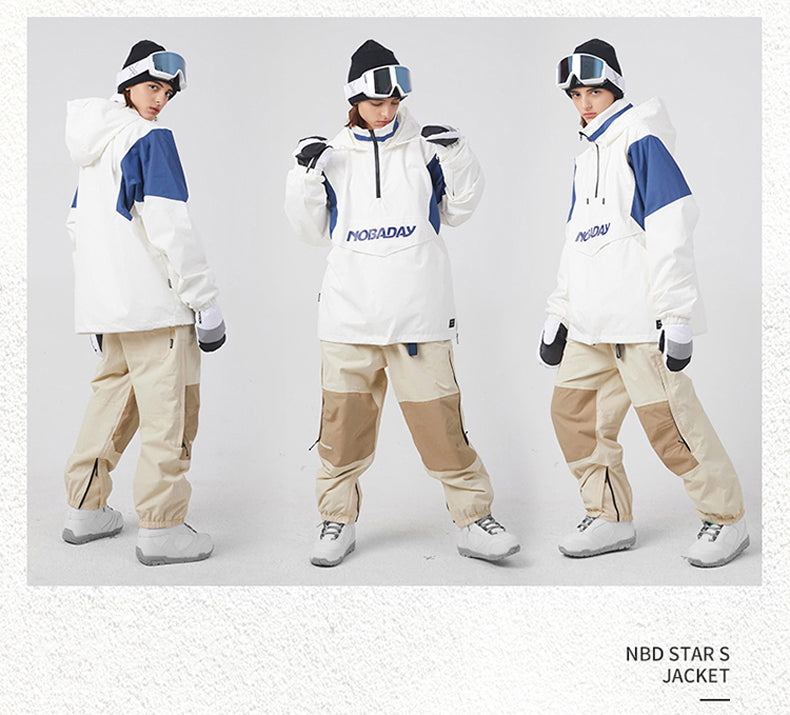 Men's Unisex Nobaday X-Sumer Star-S Anorak Snow Jacket