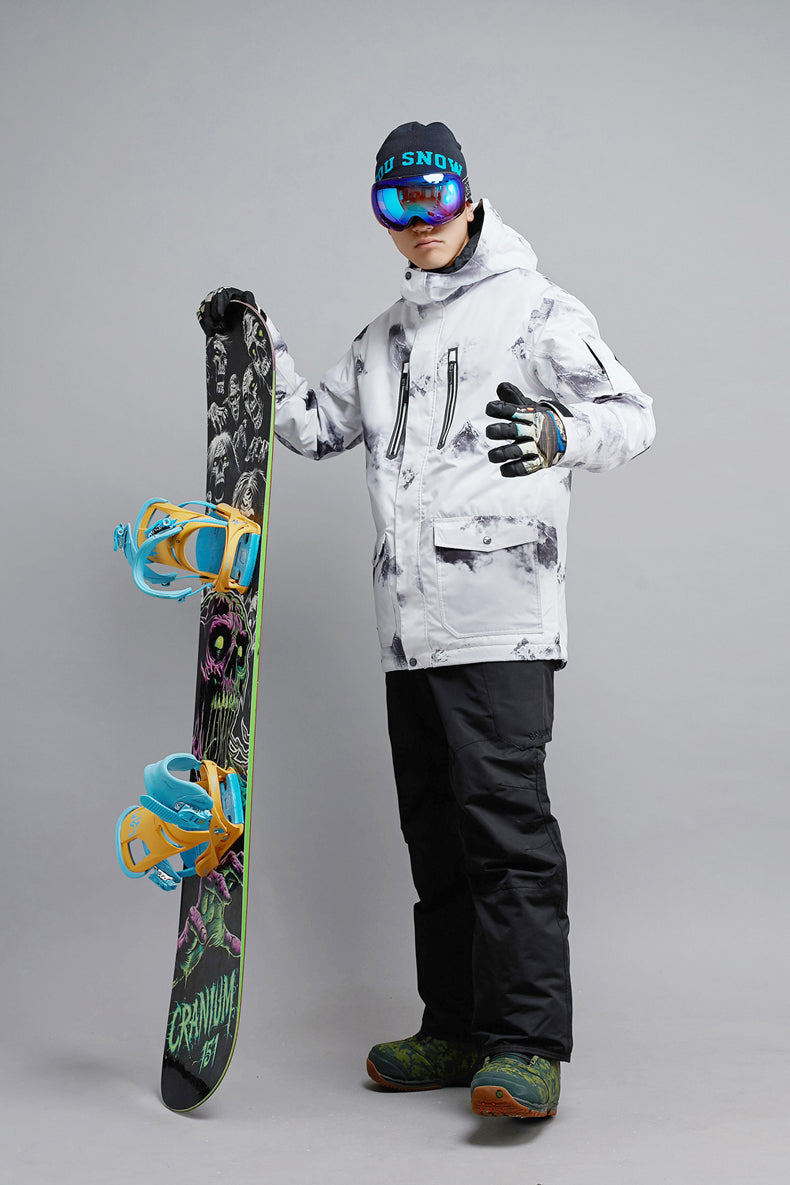 Herren Gsou Snow 15k Outdoor Creation Snowboardjacke