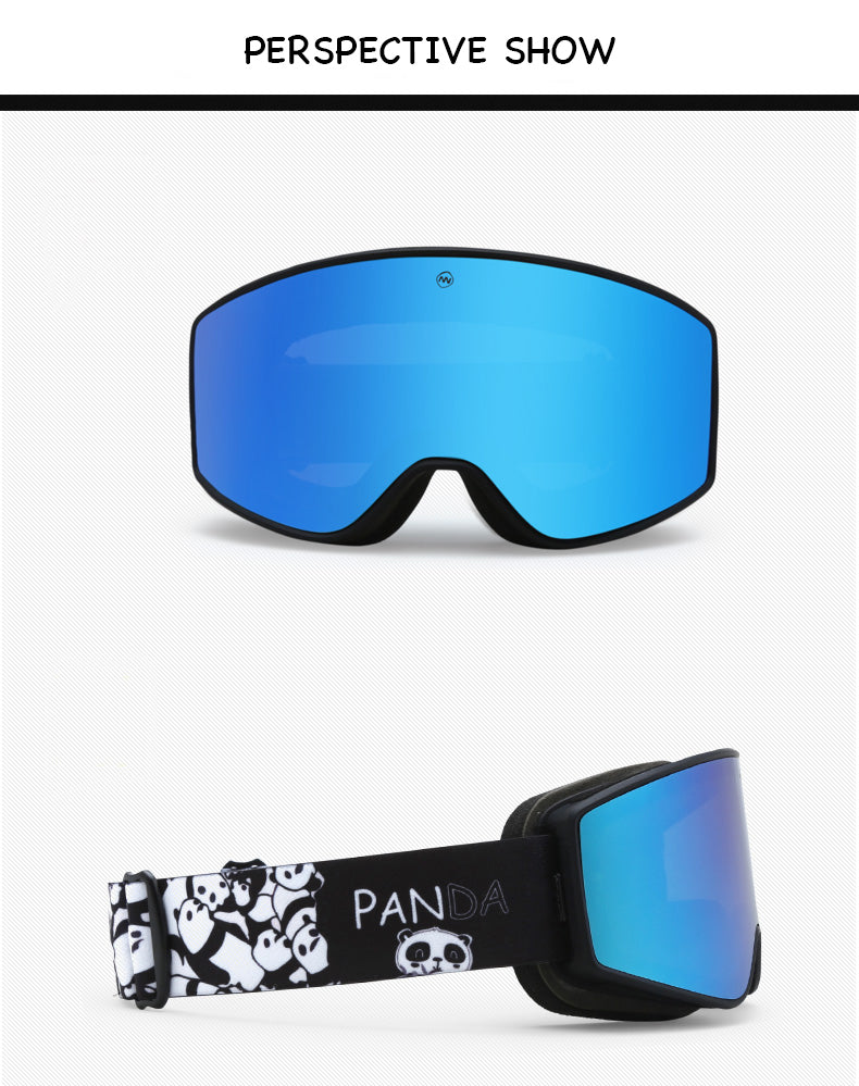 Boys Unisex Nandn Unisex Wintersports Ski Snowboard Goggles Package