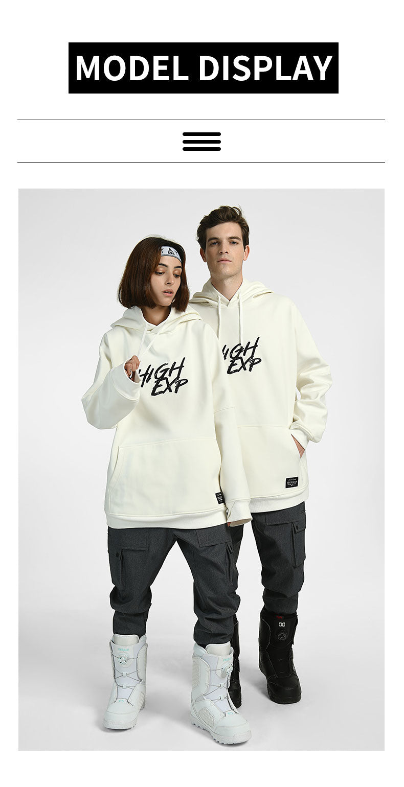 Men's Unisex High Experience Sillage Spring Fleece Outdoor Hoodie