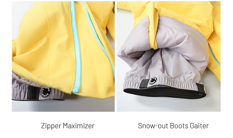 Women's Blue Magic Winter Chic Full Body One Piece Ski Jumpsuit Snowsuits