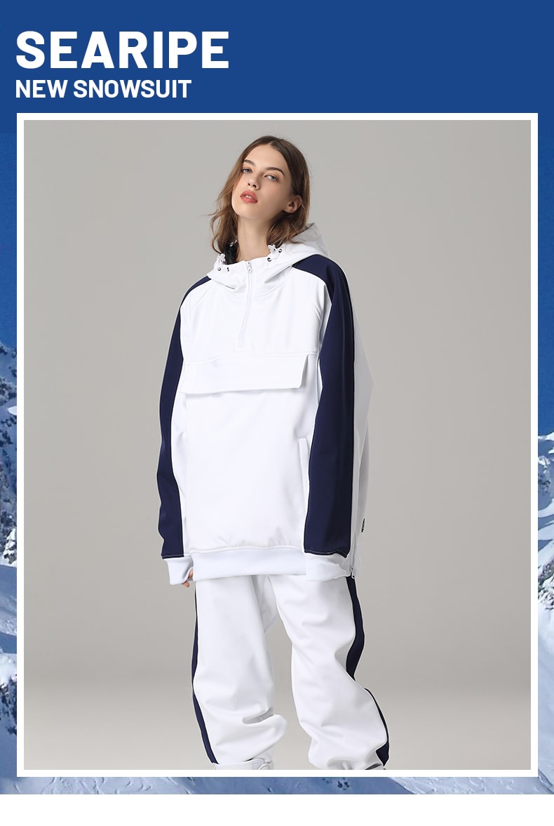 Women's Searipe Unisex Urban Lifestyle Winter All Weather Snowsuits Jacket & Pants Set