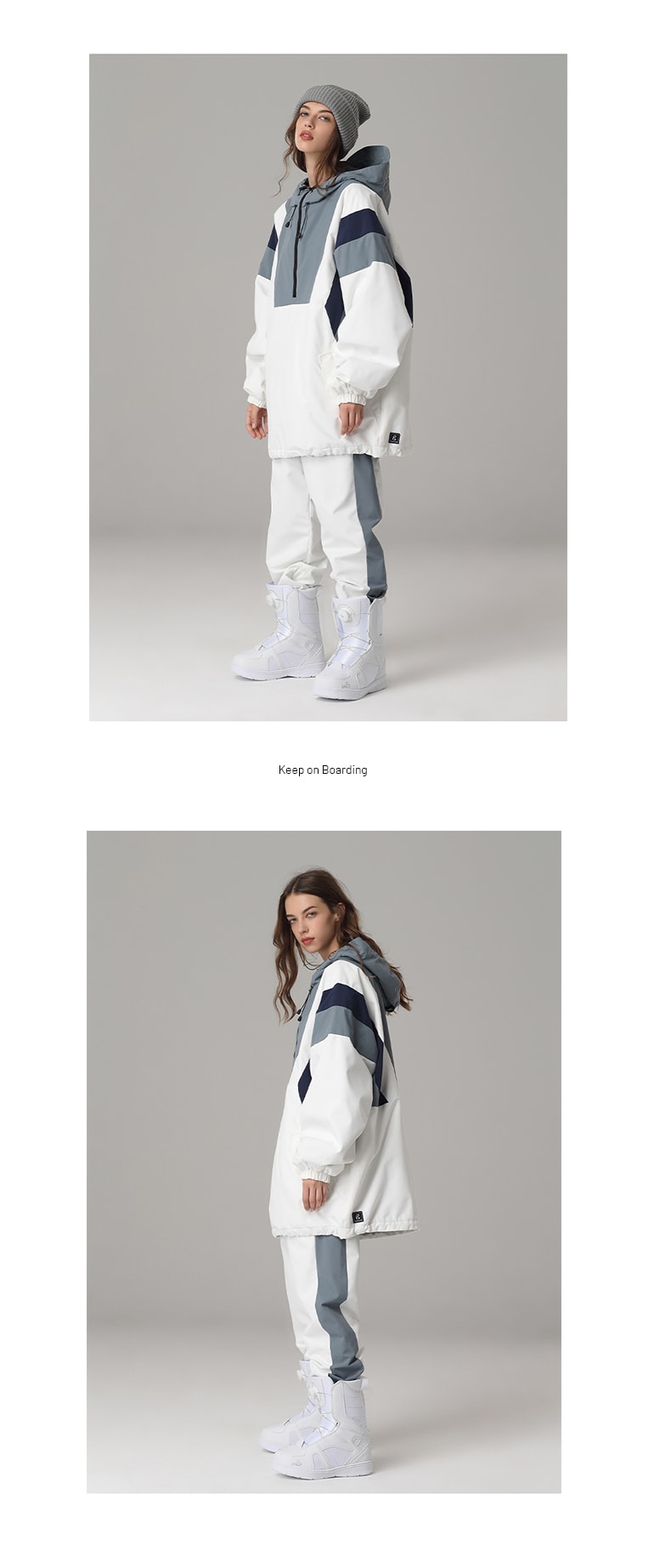 Women's Searipe Unisex Dope Star Street Fashion Outdoor Jacket Pants Set