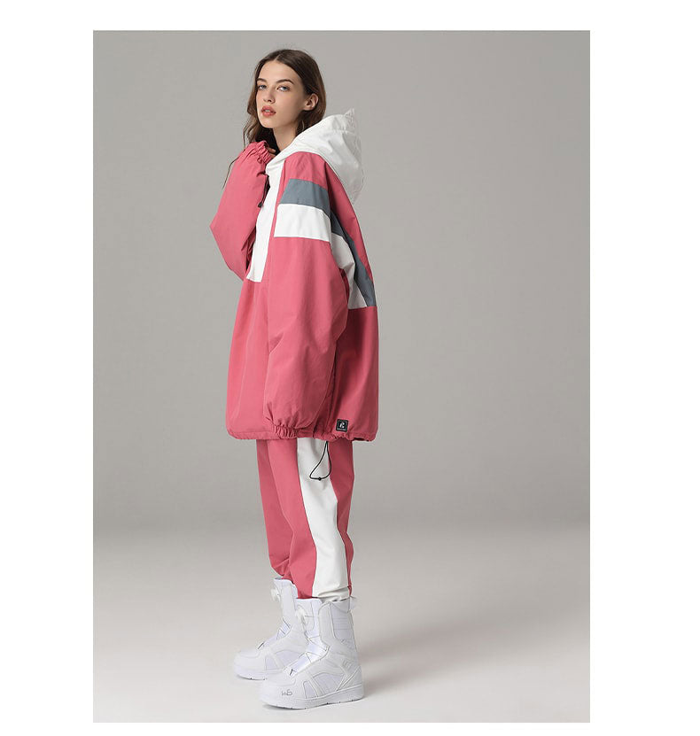 Women's Searipe Unisex Dope Star Street Fashion Outdoor Jacket Pants Set