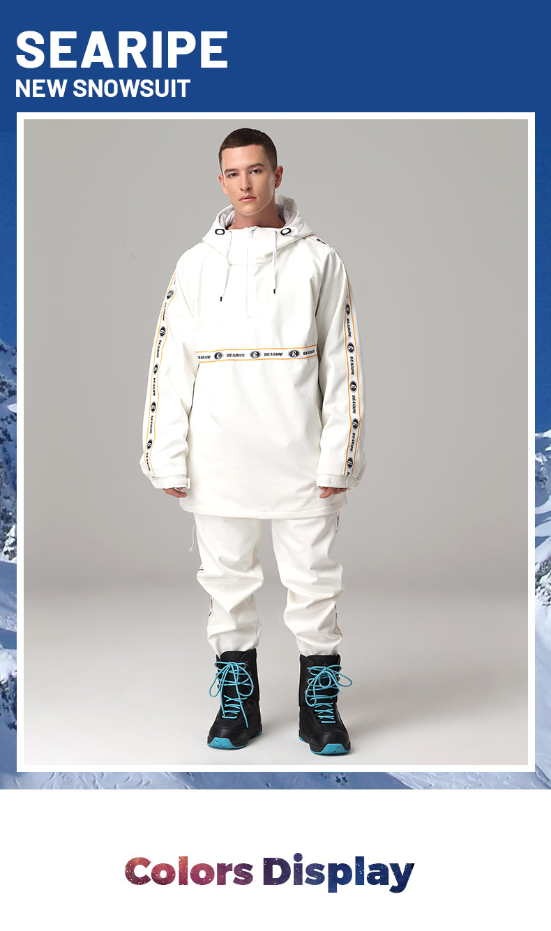 Men's Searipe Unisex Snowy Outdoor Mountain Casual Jacket & Pants