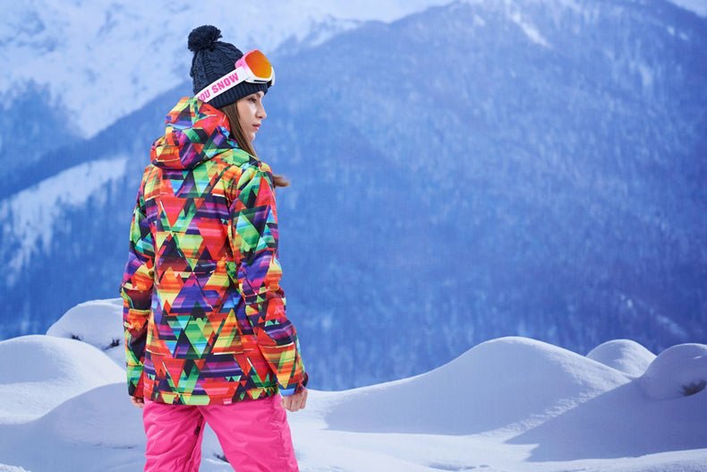 Women's Gsou Snow 10k Mountains Peak Snowboard Jacket