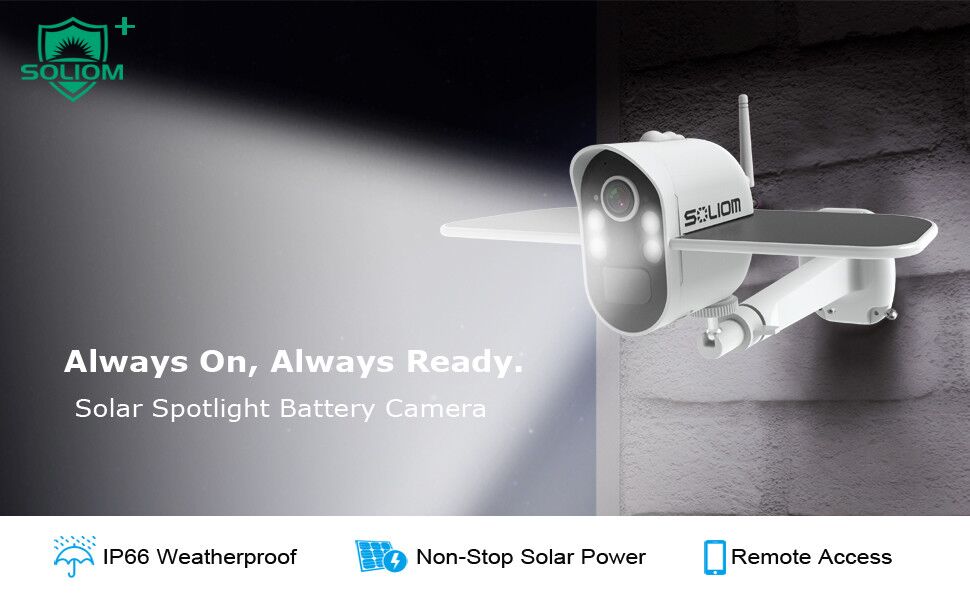 solar security camera