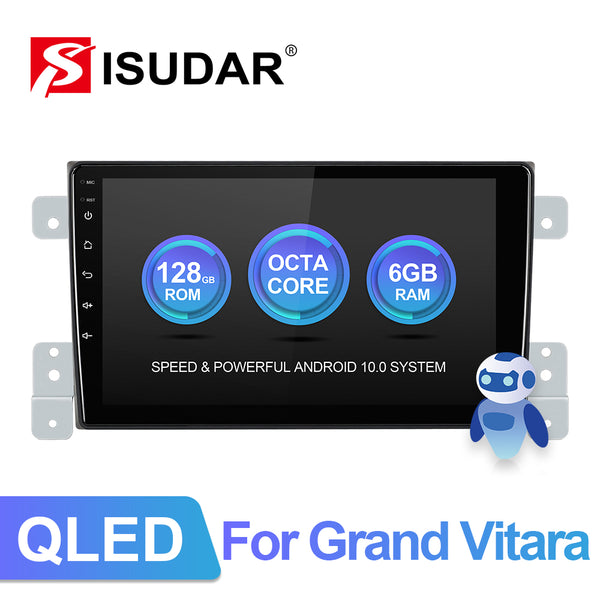 QLED auto radio for suzuki grand