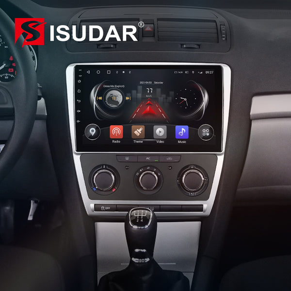 ISUDAR Android 10 Auto radio for Skoda octavia