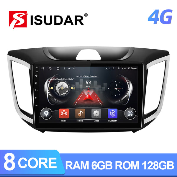 8 core Android auto radio for hyundai ix25
