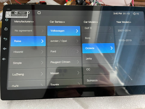 Steering wheel control canbus Isudar