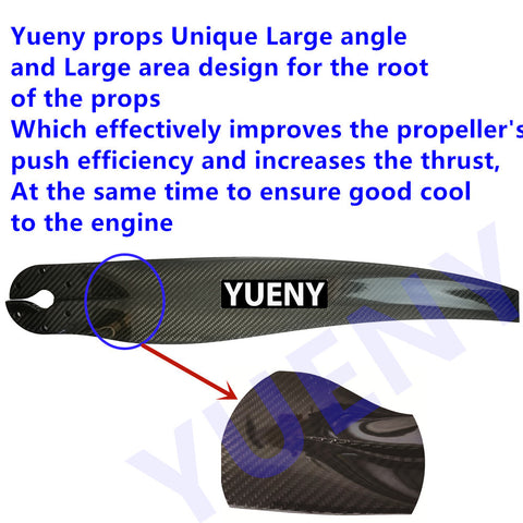 Hélice de paramotor, accesorios de paramotor de fibra de carbono-YUENY-S4