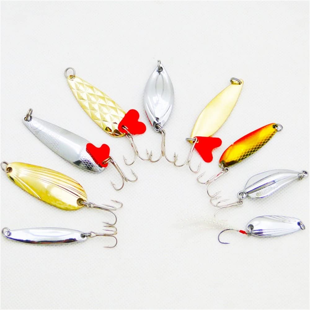 NEW 275 fishing lures, frog lures, soft, hard metal, rattle type For trout, salmon bass w Org Box