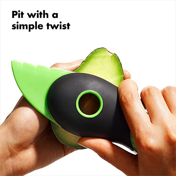 3-in-1 Avocado Slicer - Green #ns23 _mkpt