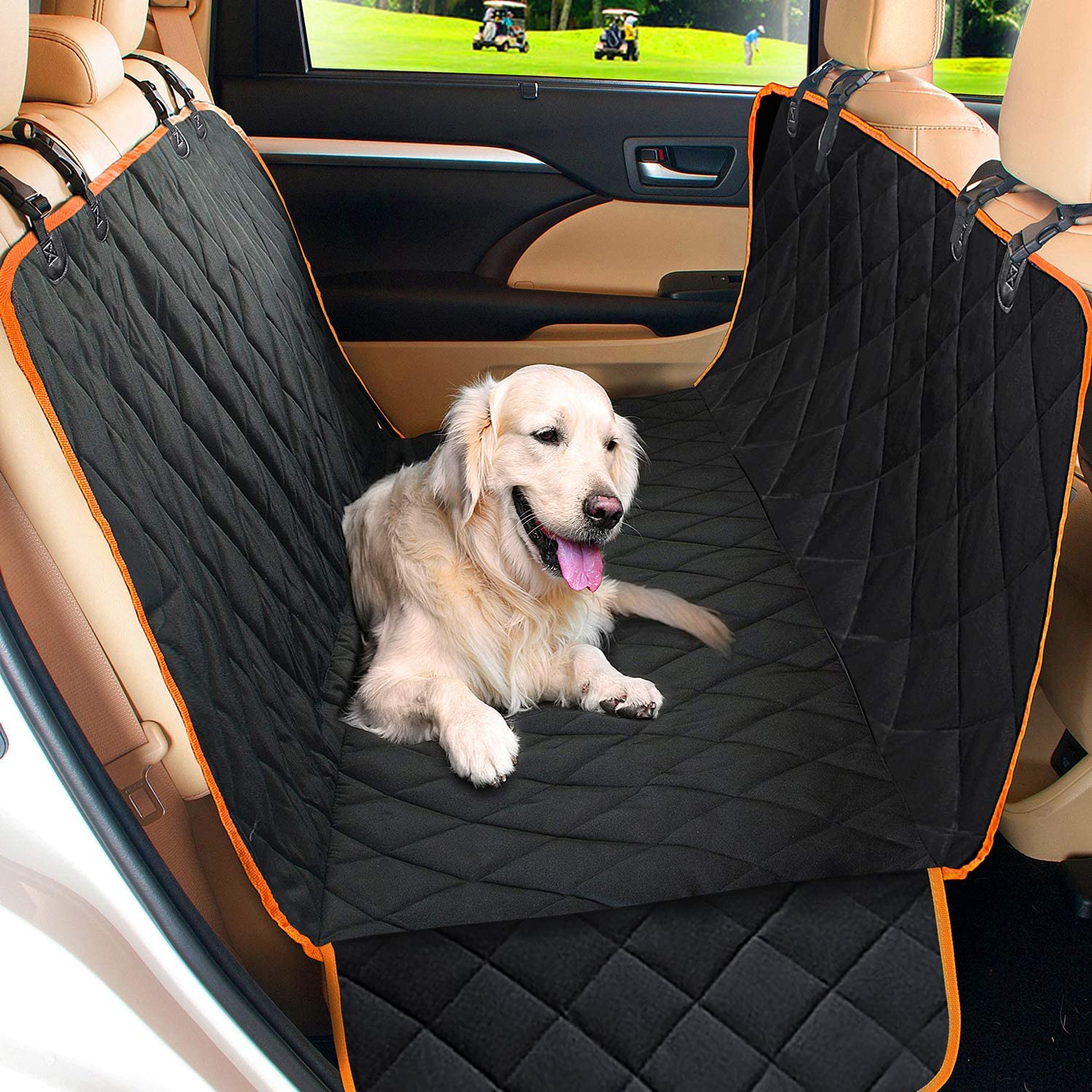 ??Dog Seat Cover, Back Seat Cover, Waterproof Dog Hammock, Scratchproof Pet Seat