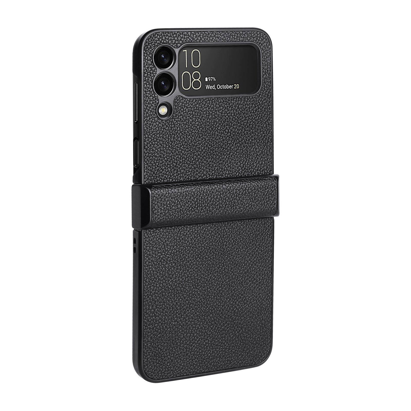 Samsung Galaxy Z Flip 5 (SM-F731) Hanman Wallet Flip Leather Case