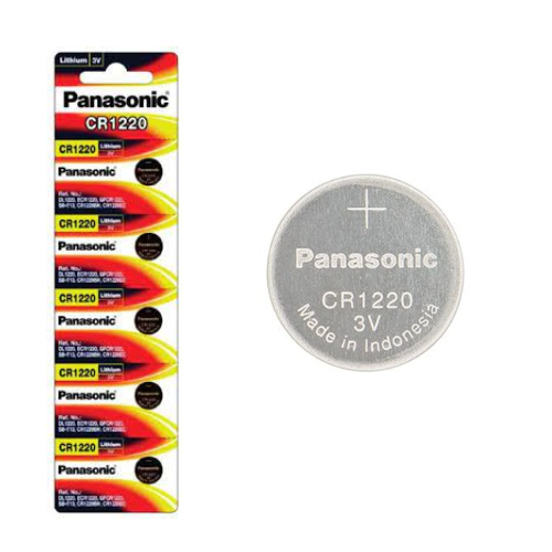 CR12205PC Pack Panasonic 3V Lithium Battery Coin Cell Button Battery