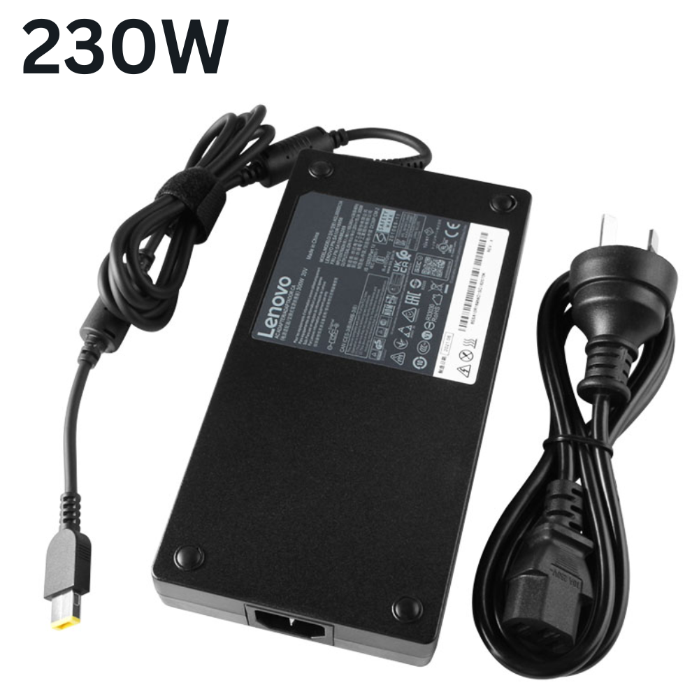 20V-11.5A/230WYellow Square Lenovo IdeaCentre & Thinkpad & Legion Gaming Laptop AC Power Supply Adapter Charger