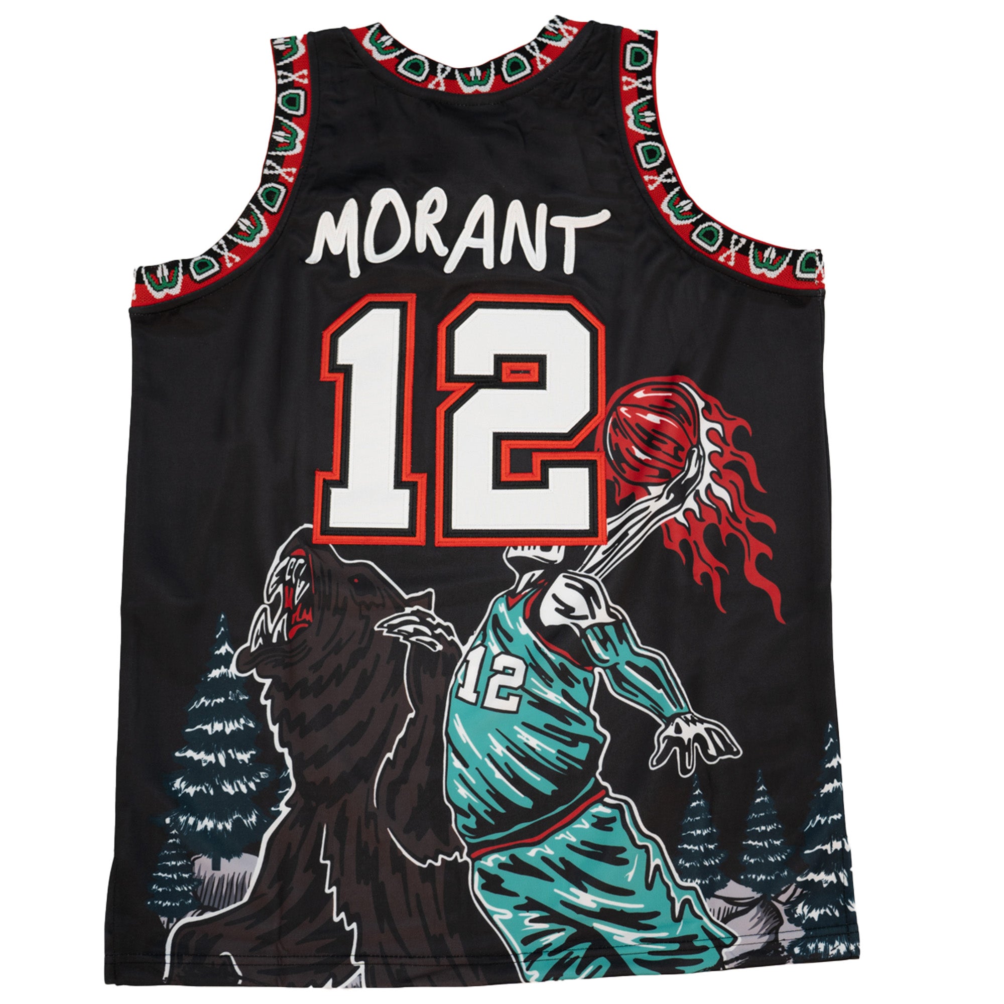 BRAND X MEMPHIS VILLIAN BASKETBALL JERSEY (BLACK)