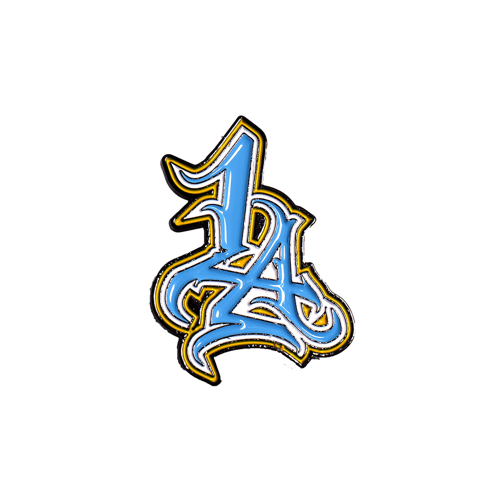 BLUE LA LOGO PIN