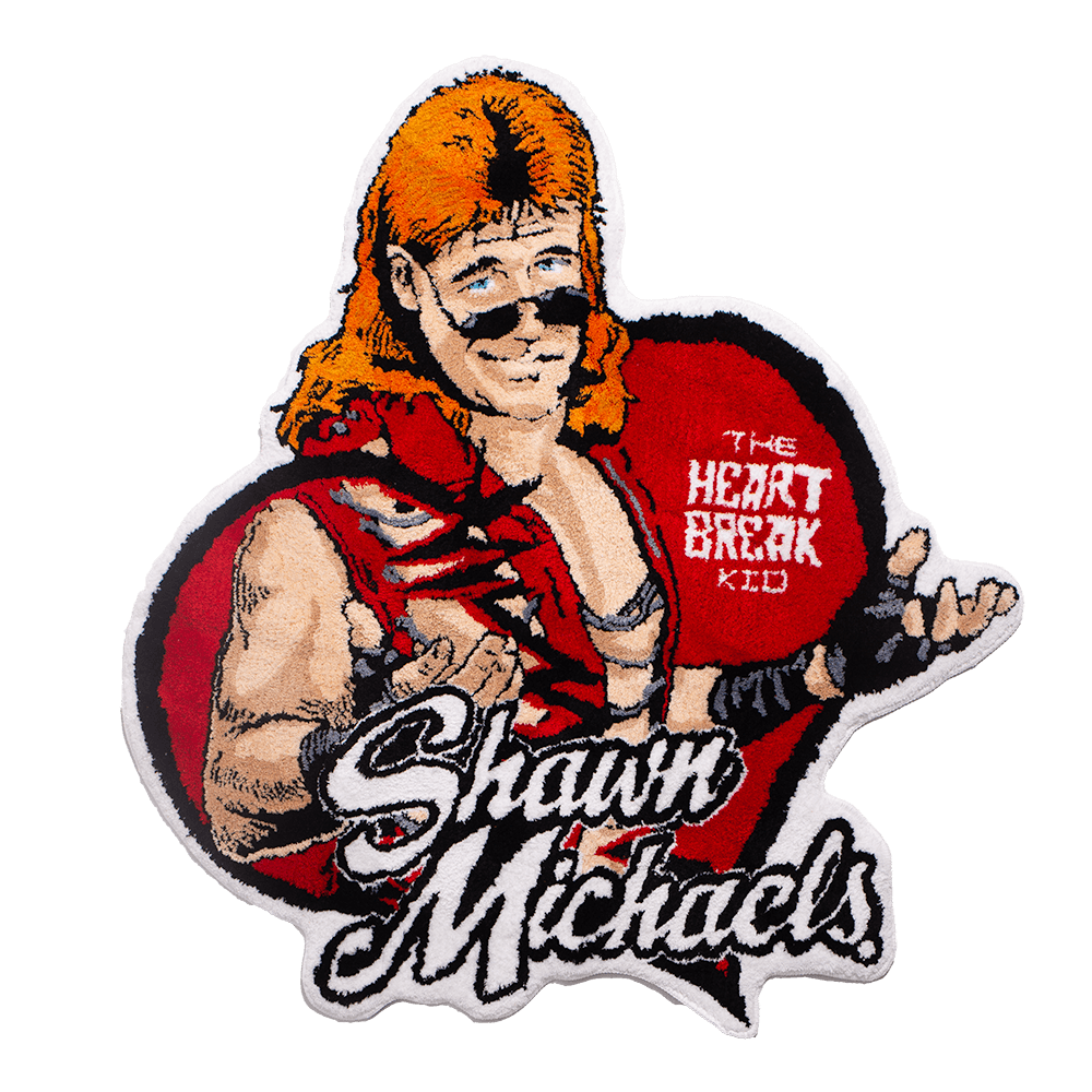 SHAWN MICHAELS-THE HEARTBREAK KID WWE RUG
