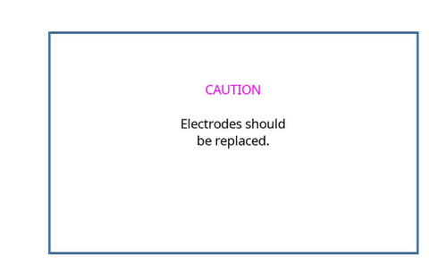 replace electrode