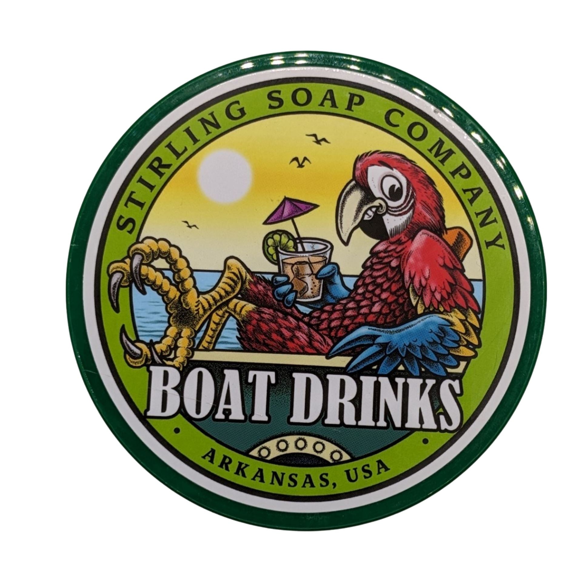 Boat Drinks Shaving Soap - by Stirling Soap Company (Pre-Owned)