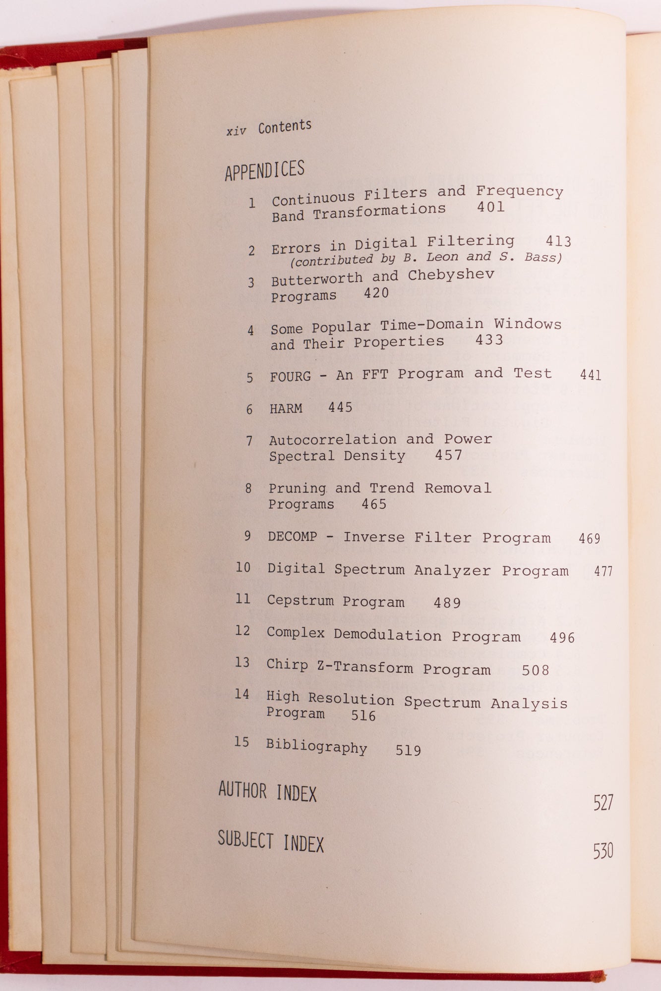 Digital Filtering and Signal Processing