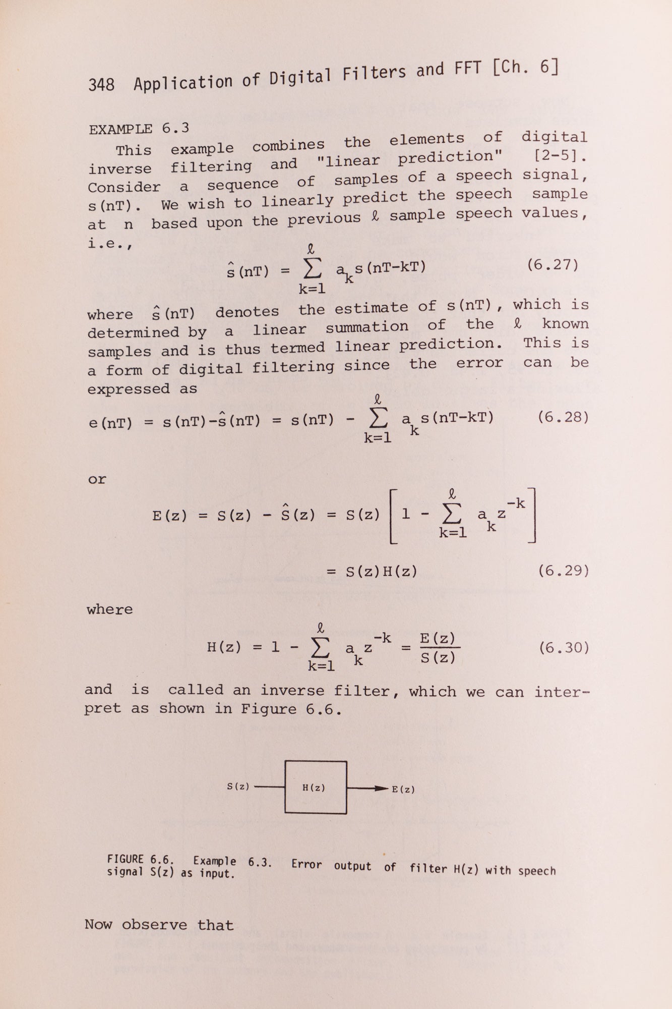 Digital Filtering and Signal Processing