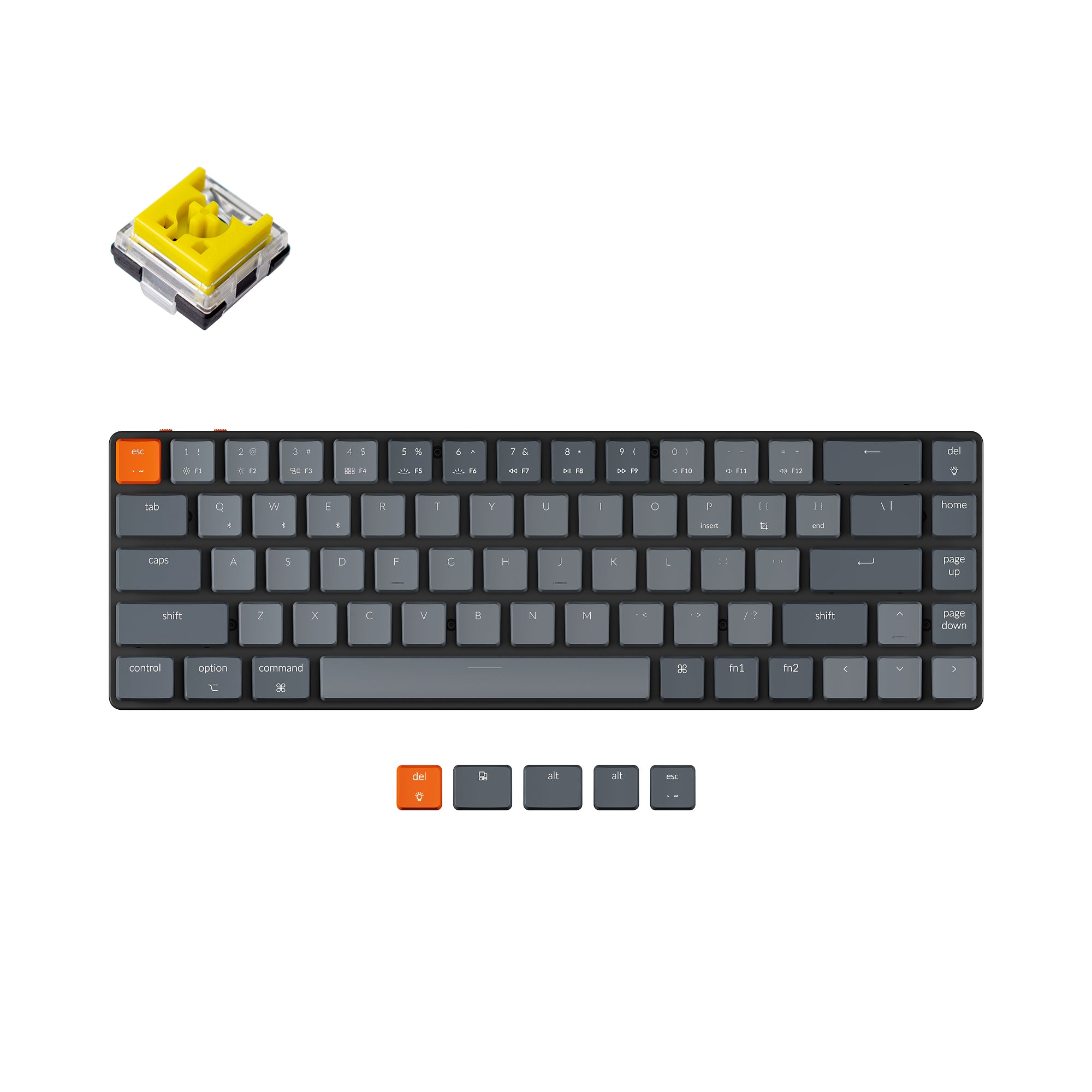 Keychron K7 Ultra-slim Wireless Mechanical Keyboard