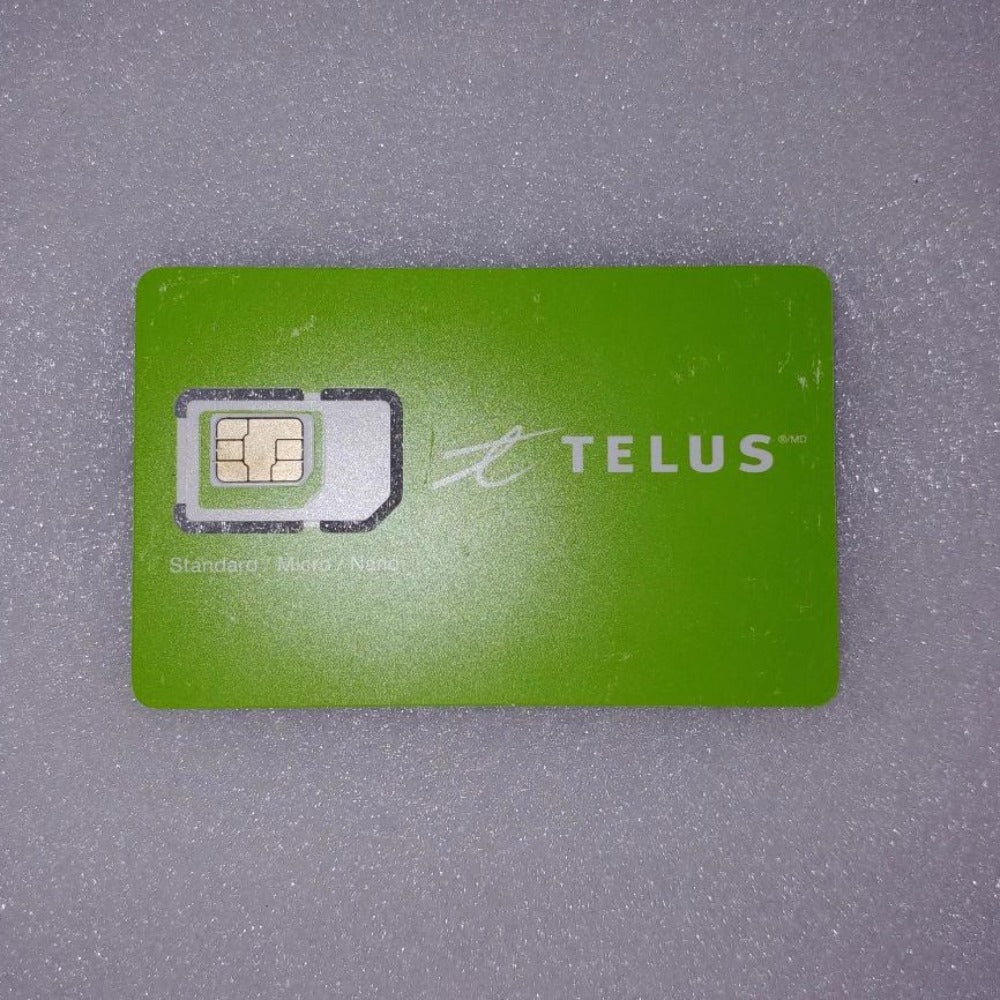 Time For All Kinds - New Telus Multi SIM 3 In 1 Adapter SIM Card