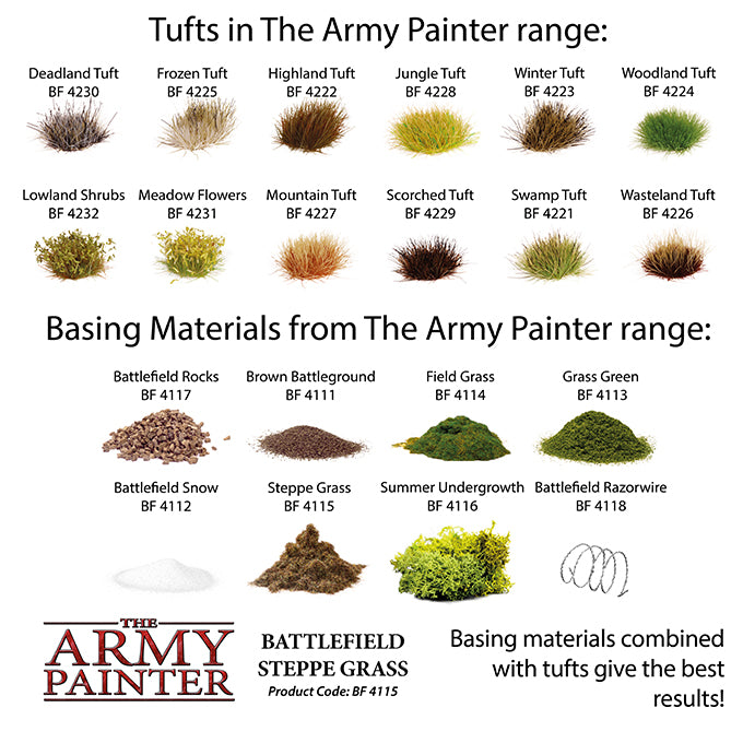 The Army Painter: Battlefield Steppe Grass (BF4115)